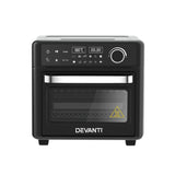 Devanti 15L Digital Air Fryer Oven with LCD Touch Control