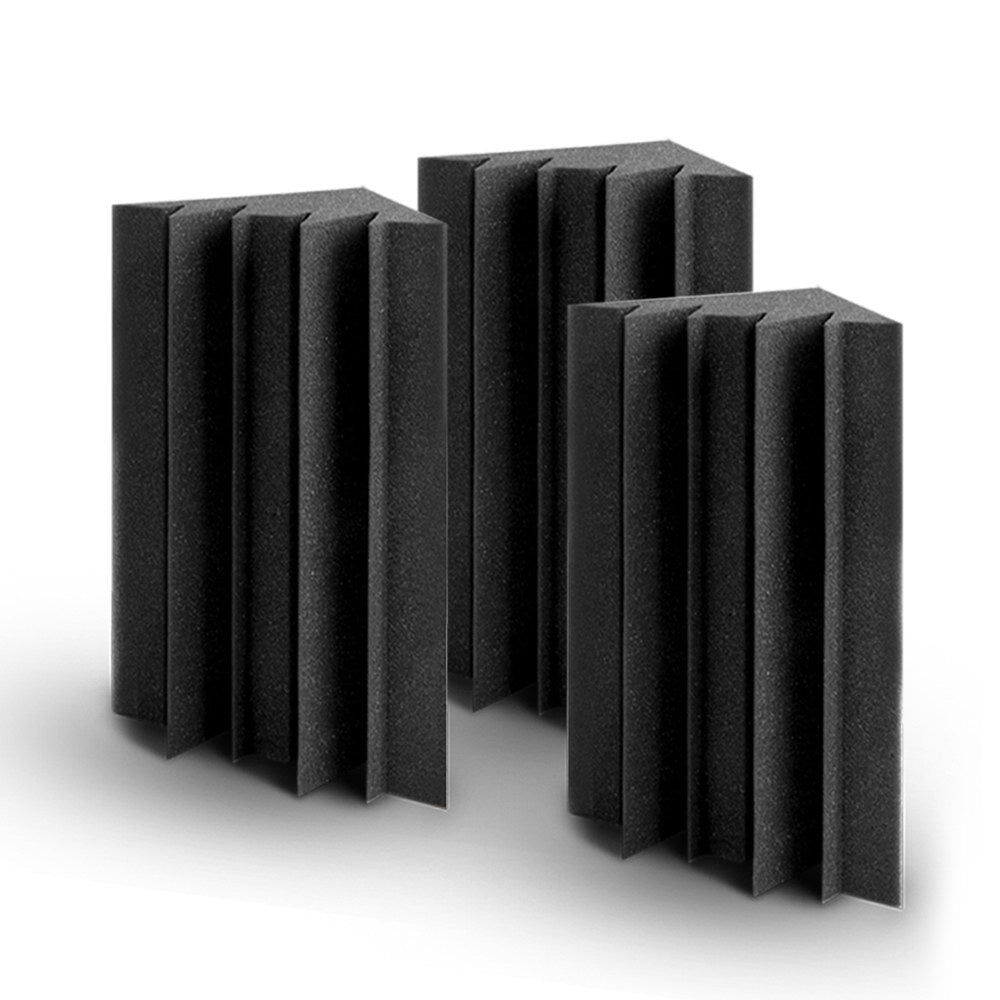 Corner Bass Trap Acoustic Foam Panels - 60 Pack for Enhanced Sound Absorption