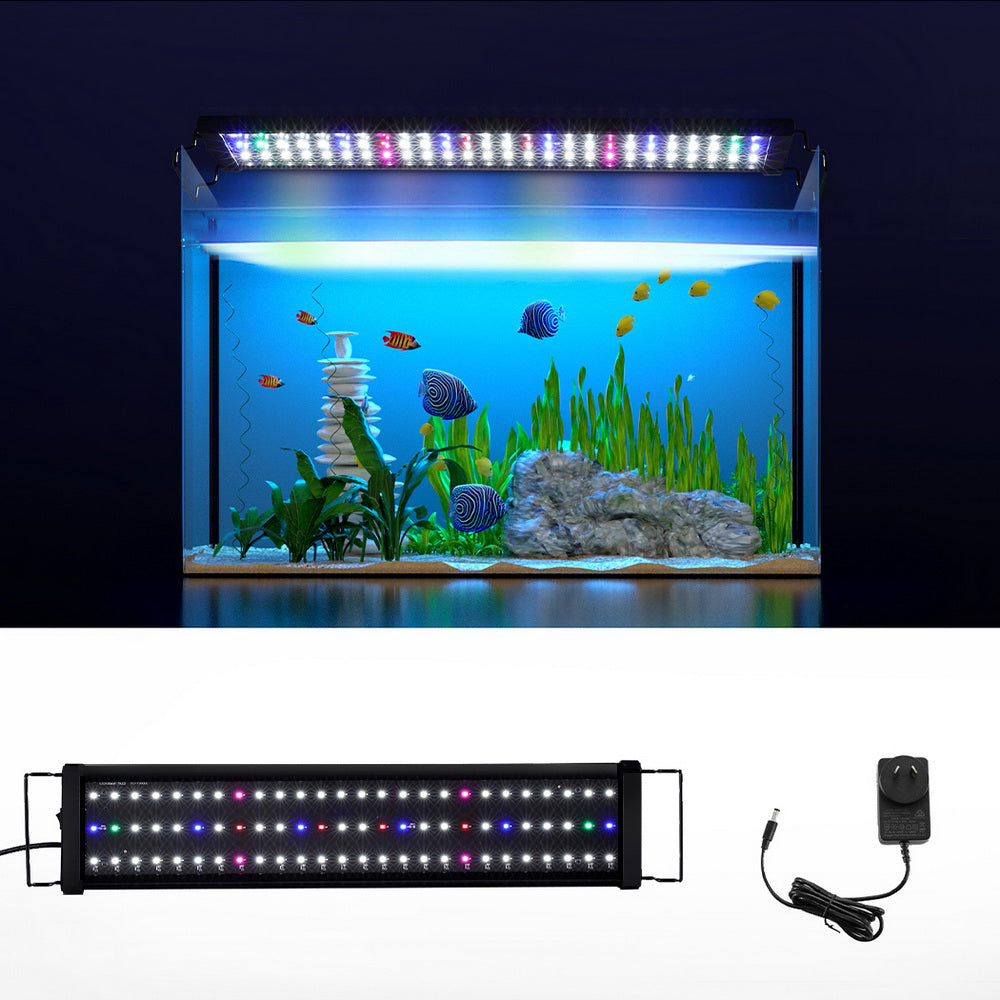 i.Pet 60CM Full Spectrum LED Aquarium Light for Vibrant Aquatic Plants and Fish