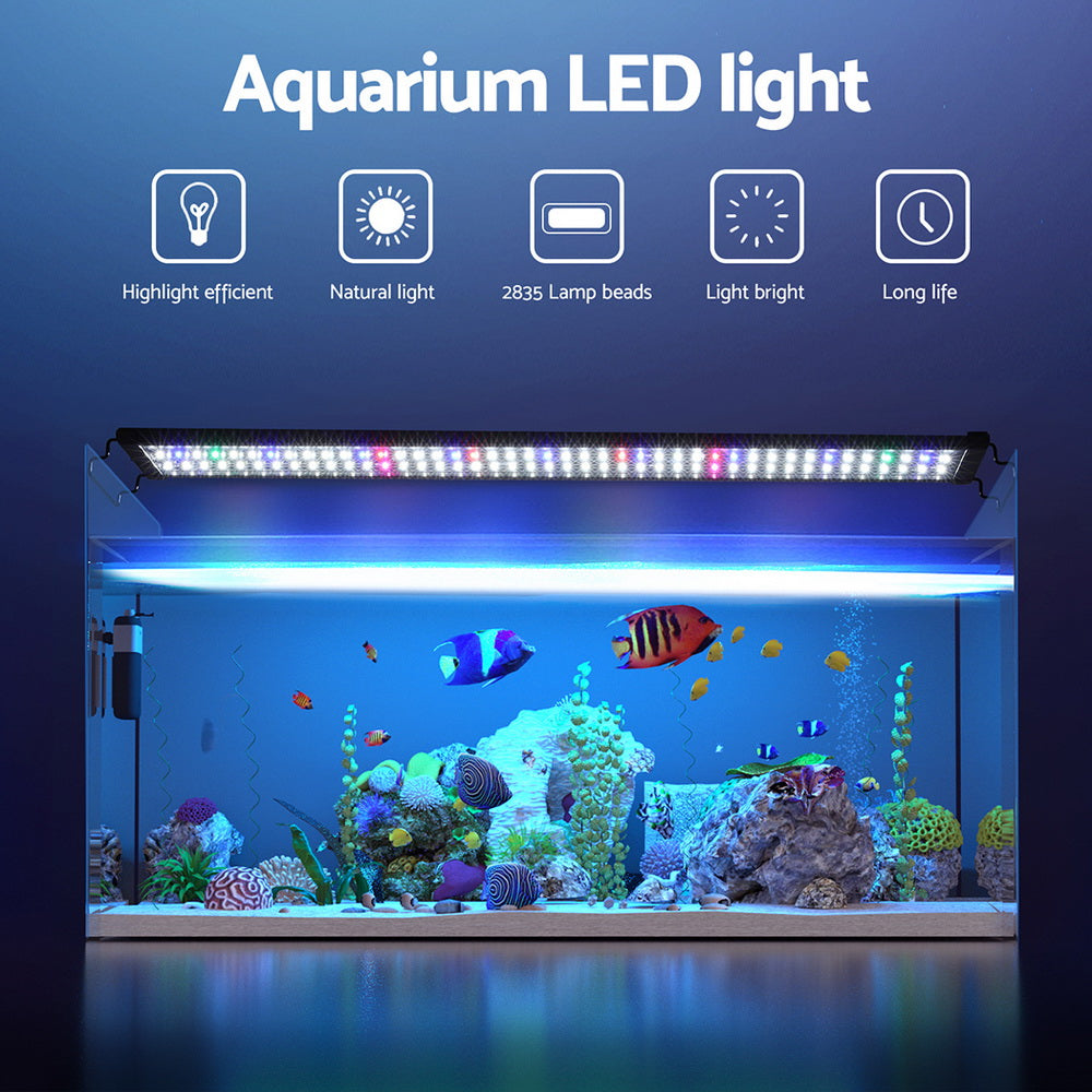 i.Pet Full Spectrum LED Aquarium Light for 90CM Fish Tanks with Adjustable Bracket