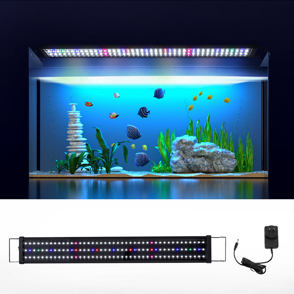 i.Pet Full Spectrum LED Aquarium Light for 90CM Fish Tanks with Adjustable Bracket