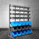 Giantz 47 Storage Bin Rack Free Stand Steel Stand