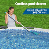 Cordless Bestway Pool Vacuum Cleaner for Effortless Cleaning of Swimming Pools