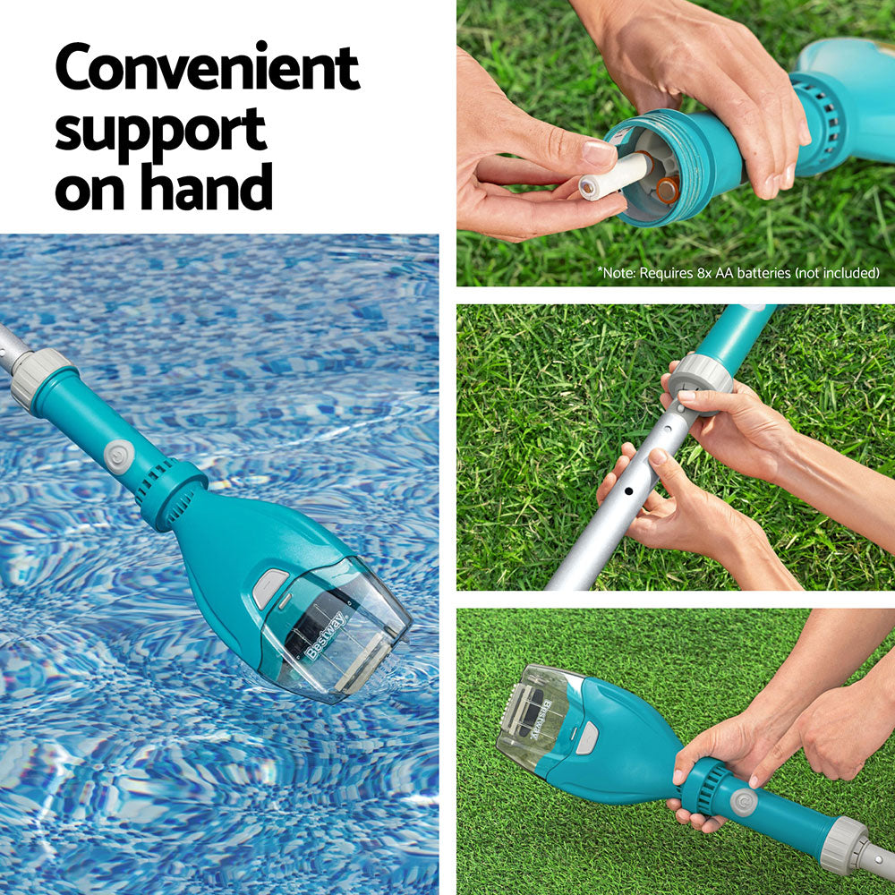 Cordless Bestway Pool Vacuum Cleaner for Effortless Cleaning of Swimming Pools