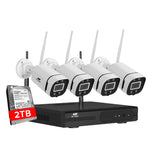 8-Channel UL-TECH Wireless 3MP CCTV Security System with 4 Cameras and 2TB Storage