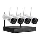 UL-tech 3MP 8-Channel Wireless CCTV System with Four Cameras