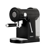 Devanti 20 Bar Espresso Coffee Maker - Sleek Black Design