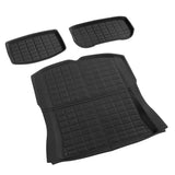 Weisshorn Premium Waterproof Boot Liners for 2024 Tesla Model 3 Highland - Rear and Frunk Mats