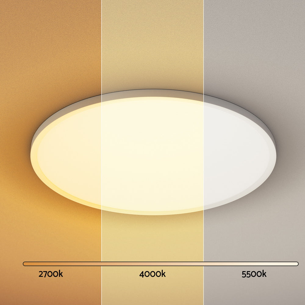 Leier Ultra-Thin Round LED Ceiling Light 46W with Adjustable Color Temperatures