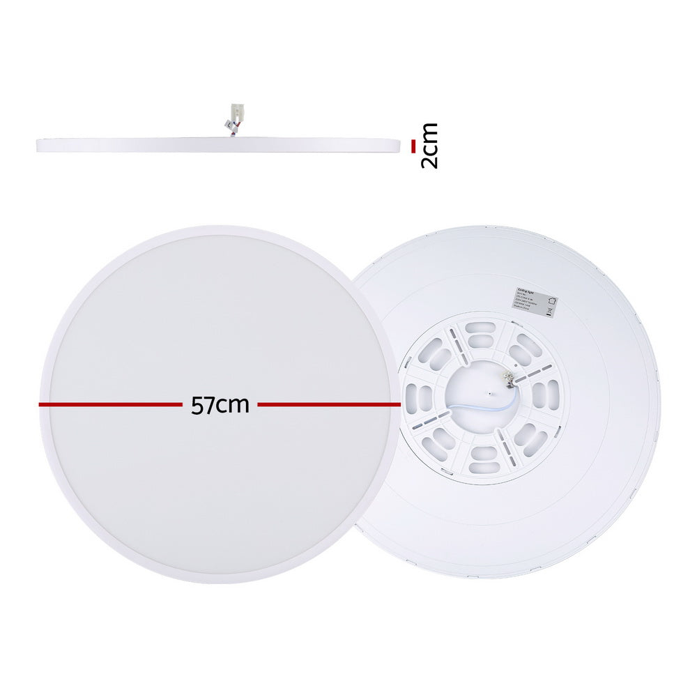 Leier Ultra-Slim Round LED Ceiling Light 54W with Adjustable Color Temperature