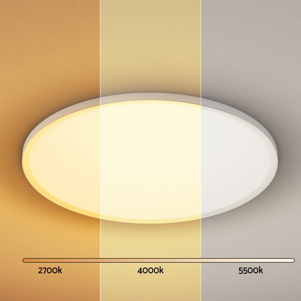 Leier Ultra-Slim Round LED Ceiling Light 54W with Adjustable Color Temperature