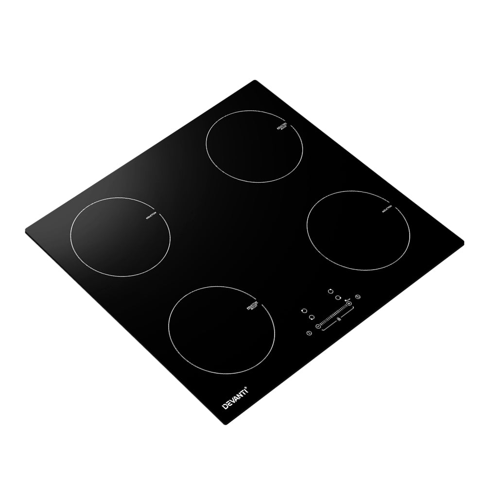 Devanti 60cm Ceramic Induction Cooktop with Touch Control