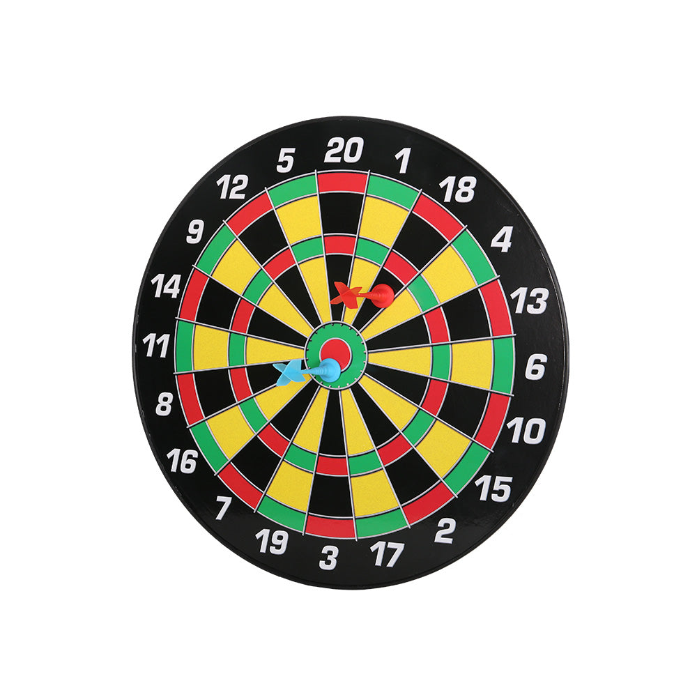 Magnetic 16-Inch Dartboard Set with Safe Darts - Ideal Kids Gift and Family Fun