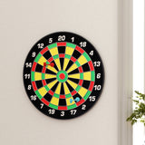 Magnetic 16-Inch Dartboard Set with Safe Darts - Ideal Kids Gift and Family Fun