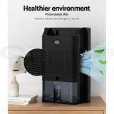 Devanti 2-in-1 Dehumidifier and Air Purifier - 2L Capacity, Black