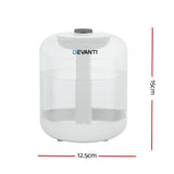 Devanti 4-in-1 Ultrasonic Aroma Diffuser and Humidifier with 1L Capacity