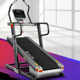 Everfit Treadmill Electric Incline Trainer Professional Home Gym Fitness Machine - Close-Up Angle