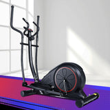 Everfit Exercise Bike Elliptical Cross Trainer Home Gym Fitness Machine LCD - Close-Up Angle