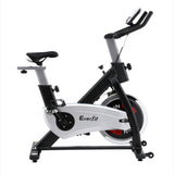 15kg Flywheel Spin Bike Everfit Exercise Bike Home Gym Fitness 120KG Capacity - Side View