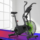 Everfit Air Bike Dual Action Exercise Bike Fitness Home Gym Cardio - 45-Degree Angle