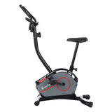 Everfit Magnetic Exercise Bike 8 Levels Upright Bike Fitness Home Gym Cardio - Side View