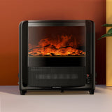 Devanti 2000W Freestanding Electric Fireplace with 3D Flame Effect