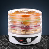 Devanti 5-Tray Food Dehydrator for Fruits, Vegetables, and Jerky - White