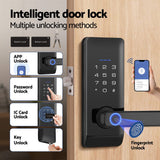 Smart UL-tech Fingerprint Door Lock with Remote Access and Touchpad Control