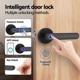 Smart UL-tech Fingerprint Electronic Door Lock with Handle