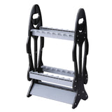 Seamanship Dual-Sided Fishing Rod Storage Rack - 16 Pole Organizer for Garage and Outdoor Use