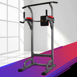 Everfit Weight Bench Chin Up Tower Bench Press Home Gym Wokout 200kg Capacity - Close-Up Angle