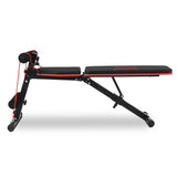 Everfit Weight Bench Adjustable FID Bench Press Home Gym 150kg Capacity - Side View