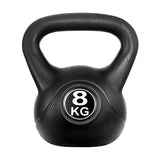 Everfit 22kg Kettlebell Set Weight Lifting Kettlebells Bench Dumbbells Gym Home - Side View