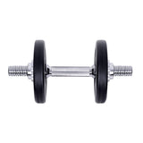 Everfit 15kg Dumbbell Set Weight Plates Dumbbells Lifting Bench - Side View