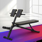 Everfit Roman Chair Adjustable Weight Bench Strength Training Preacher Curls - Close-Up Angle