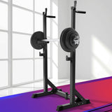 Everfit Weight Bench Adjustable Squat Rack Home Gym Equipment 300kg - Close-Up Angle