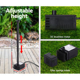 Gardeon Solar Pond Pump Submersible Water Fountain Kit 4.4FT