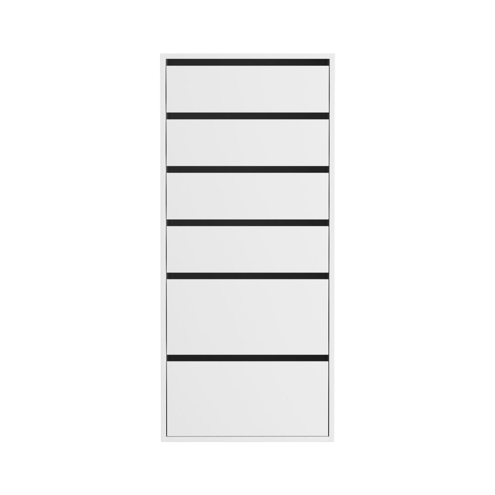 Artiss 6 Chest of Drawers Dresser Tallboy White