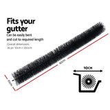 Gardeon Gutter Guard Brush 32M 92X10cm 36PCS