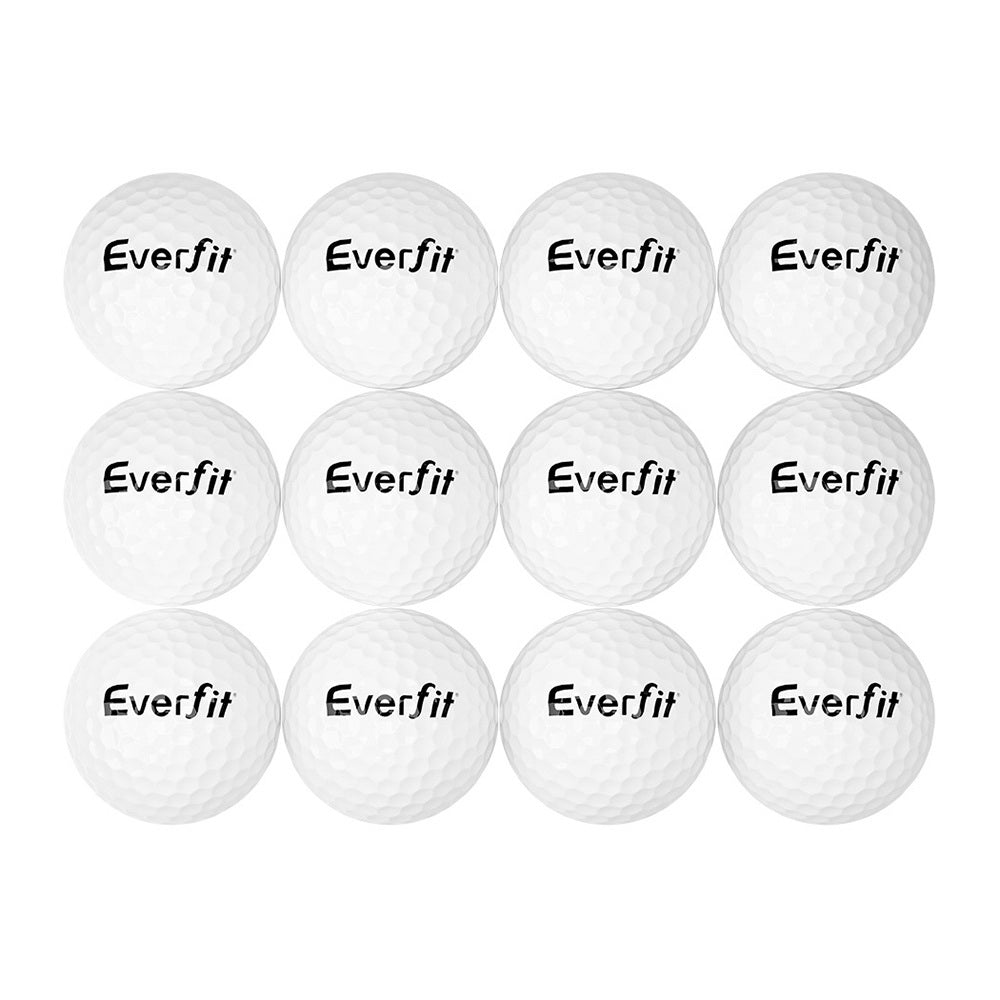 Everfit 12-Pack B(AA) Rated Golf Balls for Distance Training and Practice