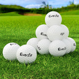 Everfit 12-Pack B(AA) Rated Golf Balls for Distance Training and Practice