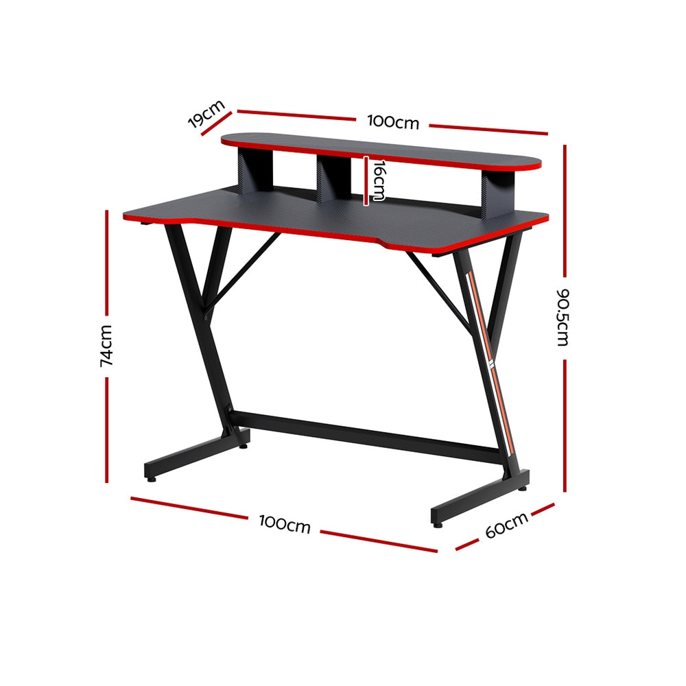 Artiss Gaming Desk Computer Desks 100CM