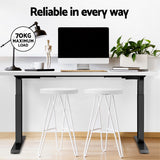 Artiss Standing Desk Motorised Dual Motor White 120CM