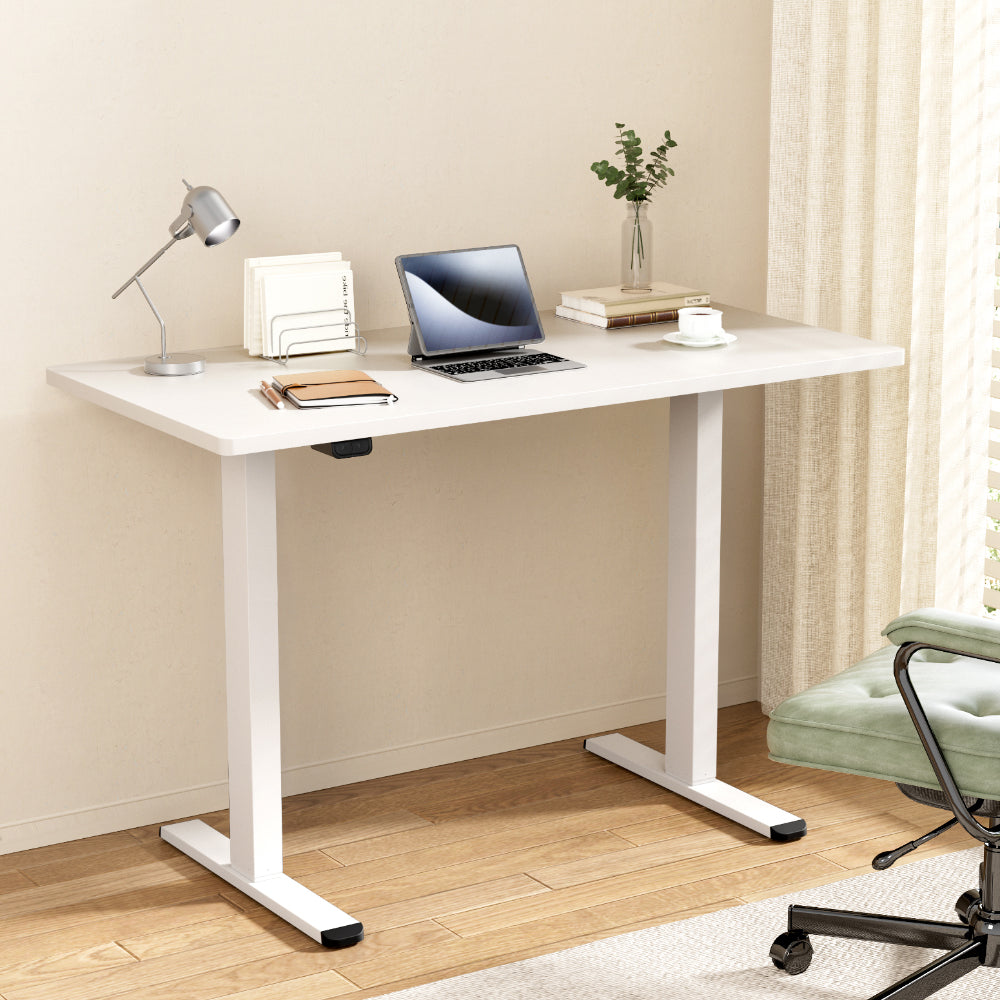 Artiss Standing Desk Motorised Dual Motor 140CM White