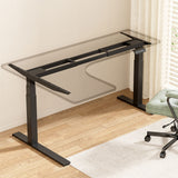 Artiss Standing Desk Frame Only L-shape Motorised