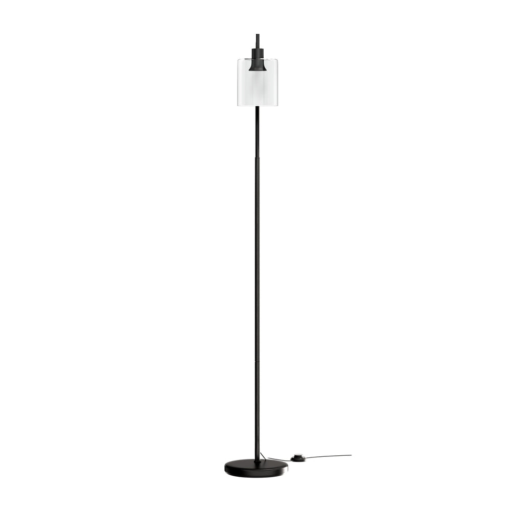 Artiss Modern Glass Shade Floor Lamp - Stylish Lighting for Home and Office