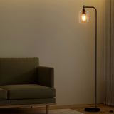 Artiss Modern Glass Shade Floor Lamp - Stylish Lighting for Home and Office