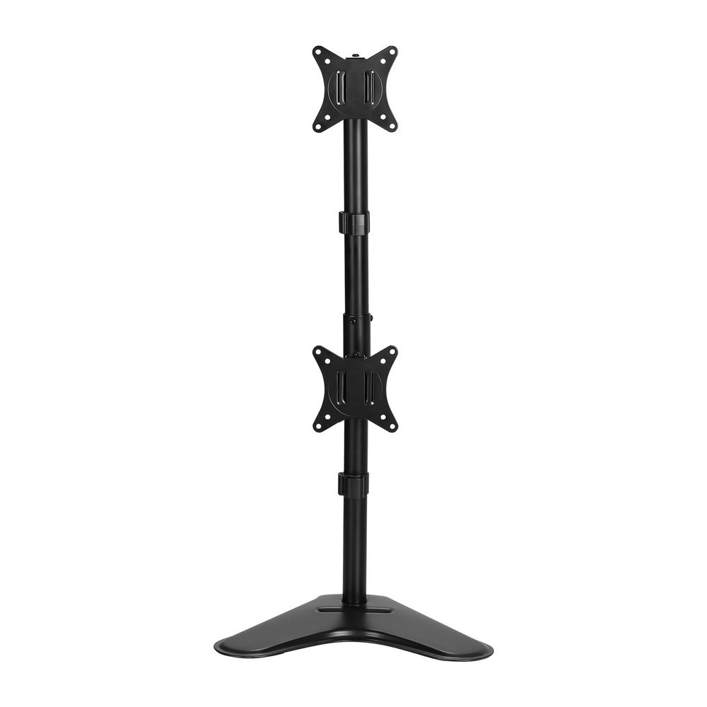 Artiss Dual Monitor Arm Stand - Adjustable Freestanding Bracket for 17-32" HD LED TVs