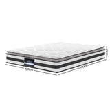 Giselle Bedding 21cm Mattress Pillow Top Double - Big Image