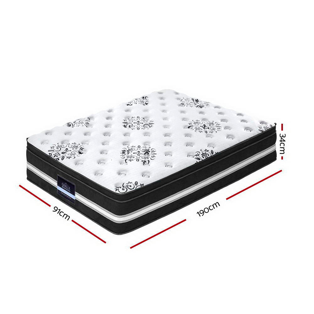 Giselle Bedding 34cm Mattress Cool Gel Memory Foam Single